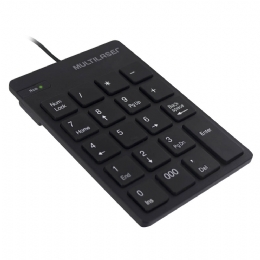 TECLADO USB NUMERICO MINI PRETO - 23607