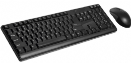 TECLADO E MOUSE S/FIO OPTICO - 21243