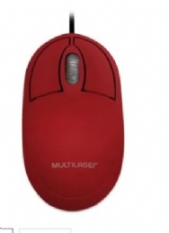 MOUSE USB CLASSIC BOX OPTICO FULL VERMELHO USB - 27275