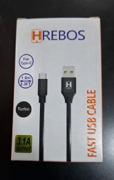 CABO USB TIPO C TURBO 3.1 HS-03  - <font color="#808080"><FONT SIZE=-2>Este produto é vendido por Marvel e entregue por Marvel</FONT></font> -  -  - 30530x