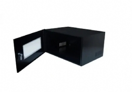 RACK 19 POL X05 X 350MM PAREDE PRETO GFORCE  - <font color="#808080"><FONT SIZE=-2>Este produto é vendido por Marvel e entregue por Marvel</FONT></font> -  -  - 28026x