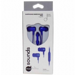 FONE DE OUVIDO C/MICROFONE PRO P3 AZUL CELULAR - 27179