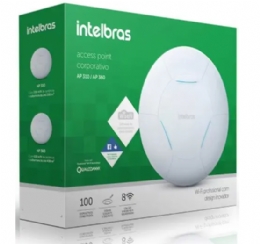 ROTEADOR INTELBRAS AP 360, COM 630 Mw DE POTÊNCIA E COBERTURA DE ATÉ 400 M²   - <font color="#808080"><FONT SIZE=-2>Este produto é vendido por Marvel e entregue por Marvel</FONT></font> -  -  - 24943x