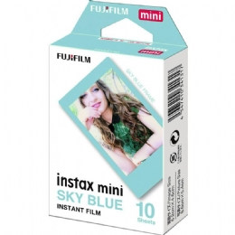 PAPEL FILME INSTAX MINI SKY BLUE - 10 FOTOS  - <font color="#808080"><FONT SIZE=-2>Este produto é vendido por Marvel e entregue por Marvel</FONT></font> -  -  - 27721x