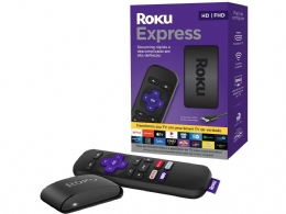ROKU EXPRESS STREAMING PLAYER FULL HD  - <font color="#808080"><FONT SIZE=-2>Este produto é vendido por Marvel e entregue por Marvel</FONT></font> -  -  - 28013x