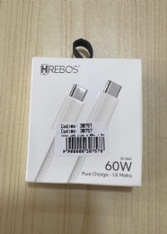 Cabo USB tipo C Pure Charge 60W - Branco  - <font color="#808080"><FONT SIZE=-2>Este produto é vendido por Marvel e entregue por Marvel</FONT></font> -  -  - 30757x