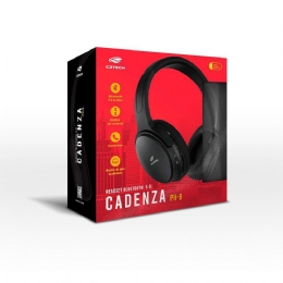 FONE DE OUVIDO  CADENZA BLUETOOTH 5.0 PH-B-500BK - 27189