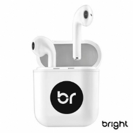 FONE DE OUVIDO BRIGHT FN561 BLUETOOTH C/MIC BRANCO - 26178