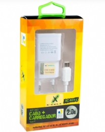 CARREGADOR PARA CELULAR USB FLEX XC-KIT-TYPE-C - 28797