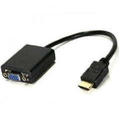 CONVERSOR HDMI MACHO X VGA FEMEA - 25992