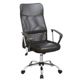CADEIRA SECRETARIA GIRATORIA IDEER LIFE -  SA-4006BK - 25619
