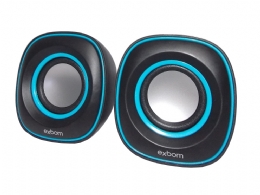 CAIXA DE SOM 2.0 5W RMS AZUL CS-46 - 26003