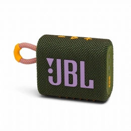 CAIXA DE SOM JBL GO3 GREEN IPX7  - <font color="#808080"><FONT SIZE=-2>Este produto é vendido por Marvel e entregue por Marvel</FONT></font> -  -  - 28181x