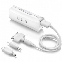 CARREGADOR PORTATIL - MODELO CPUSB2600  - ELGIN - 22897