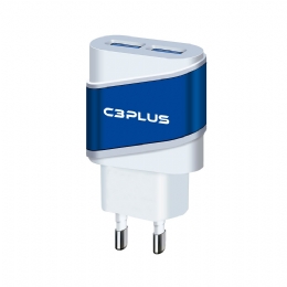 FONTE P/CELULAR USB UNIVERSAL 2A UC-20BWH AZUL - 27686