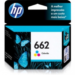 CARTUCHO ORIGINAL HP 662 COLORIDO - 20341