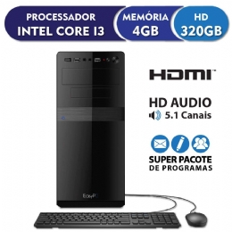MICRO EASYPC INTEL I3/4GB/320GB/LINUX - 25046