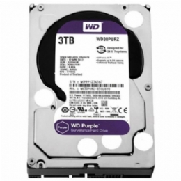 HD SATA II 3000GB WD PURPLE CFTV   - <font color="#808080"><FONT SIZE=-2>Este produto é vendido por Marvel e entregue por Marvel</FONT></font> -  -  - 23631x