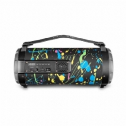 CAIXA DE SOM 80W BAZOOKA  BT/AUX/SD/USB/FM LED  - <font color="#808080"><FONT SIZE=-2>Este produto é vendido por Marvel e entregue por Marvel</FONT></font> -  -  - 27059x