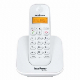 TELEFONE INTELBRAS SEM FIO TS 3110 COM BINA BRANCO  - <font color="#808080"><FONT SIZE=-2>Este produto é vendido por Marvel e entregue por Marvel</FONT></font> -  -  - 23847x