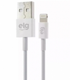 CABO USB PARA CELULAR IPHONE ELG EXP  BRANCO  - <font color="#808080"><FONT SIZE=-2>Este produto é vendido por Marvel e entregue por Marvel</FONT></font> -  -  - 25278
