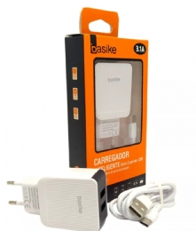 CARREGADOR DE CELULAR  BASIKE TIPOP C  - <font color="#808080"><FONT SIZE=-2>Este produto é vendido por Marvel e entregue por Marvel</FONT></font> -  -  - 27963x