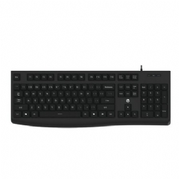 TECLADO USB K200 PRETO HP - 26927