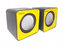 CAIXA DE SOM 5W AMARELO/PRETO CS-32 - 26008