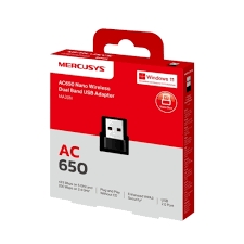 Adaptador USB Wireless Dual Band AC650 Nano Mercusys - 31620
