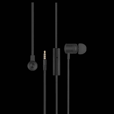 FONE DE OUVIDO METAL E SILICONE PRETO - 23971