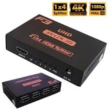 Splitter HDMI 1 Entrada x 4 Saídas 4K Ultra HD - 31464