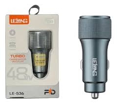 Carregador Veicular Metal Turbo 48w 2 Portas Usb Tipo C Cor 536  - <font color="#808080"><FONT SIZE=-2>Este produto é vendido por Marvel e entregue por Marvel</FONT></font> -  -  - 30800x