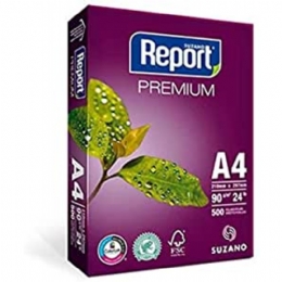 PAPEL A-4 210X297 90G REPORT  - <font color="#808080"><FONT SIZE=-2>Este produto é vendido por Marvel e entregue por Marvel</FONT></font> -  -  - 22334x