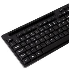 TECLADO MULTIMIDIA PROP COM FIO USB2.0 PRETO - 30864