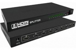 DIVISOR HDMI 1 4 HDCP SPLITTER 1 ENTRADA 8 SAÍDAS - 31497