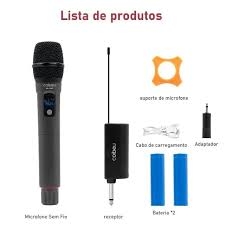 Microfone Sem Fio Profissional Coibeu WK-MAD (Recarregável Tipo-C) - 31458
