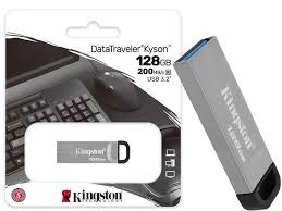 PEN DRIVE KINGSTON DATATRAVELER KYSON 128GB USB 3  - <font color="#808080"><FONT SIZE=-2>Este produto é vendido por Marvel e entregue por Marvel</FONT></font> -  -  - 31375x