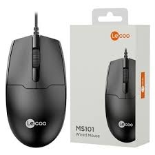 MOUSE USB MS101 PRETO LECOO - 31062