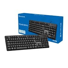 Teclado USB Bluecase BT101B Preto - Padrão ABNT2 - 107 Teclas - 31574