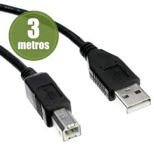 CABO USB PARA IMPRESSORA 3 METROS - 31842