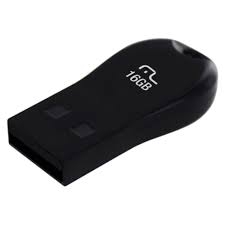 Pen Drive Mini 16gb Preto - Pd771 - 23441