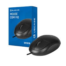 Mouse Óptico Bluecase BM101B USB - Preto - 31575