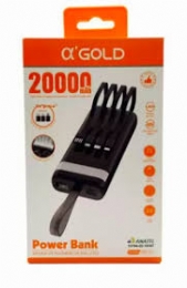 POWER BANK 20000MAH BTE-05  - <font color="#808080"><FONT SIZE=-2>Este produto é vendido por Marvel e entregue por Marvel</FONT></font> -  -  - 30523x