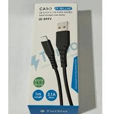 CABO USB MICRO V8 RAPIDO 3.1 LE849  - <font color="#808080"><FONT SIZE=-2>Este produto é vendido por Marvel e entregue por Marvel</FONT></font> -  -  - 30540x