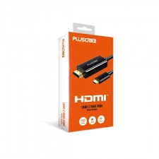 Cabo PlusCable Conversor USB-C para HDMI Ultra HD 4K 2M HDMIC20 - 30594