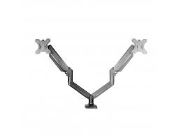 SUPORTE DE MESA ERGO FLEXY PARA MONITOR ARTICULADO C/ PISTAO A GAS 12" A 32" BLUECASE - ATE 10KG - 30619