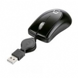 MOUSE P/NOTE RETRÁTIL PRETO - 22672