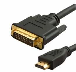 CABO VIDEO DVI + HDMI 1,8 M BANHADO OURO TV MONITOR  - <font color="#808080"><FONT SIZE=-2>Este produto é vendido por Marvel e entregue por Marvel</FONT></font> -  -  - 28842x