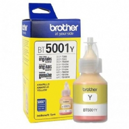 REFIL TINTA BROTHER AMARELO BT5001Y ORIGINAL - 27384