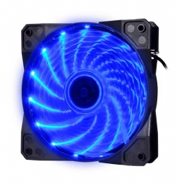 Cooler Fan Ventoinha Bluecase Com Led Azul 120mm Bf-23b - 28639